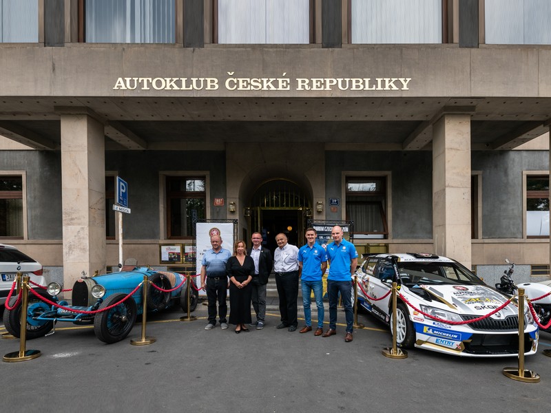 Barum Czech Rally Zlín 2019 před startem